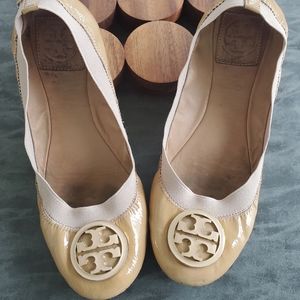 Tory burch patent leather flats